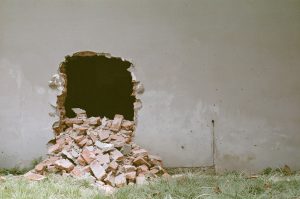 hole on the whall